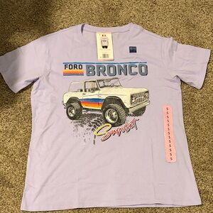 Ford Light Purple Tee with Blue Logo